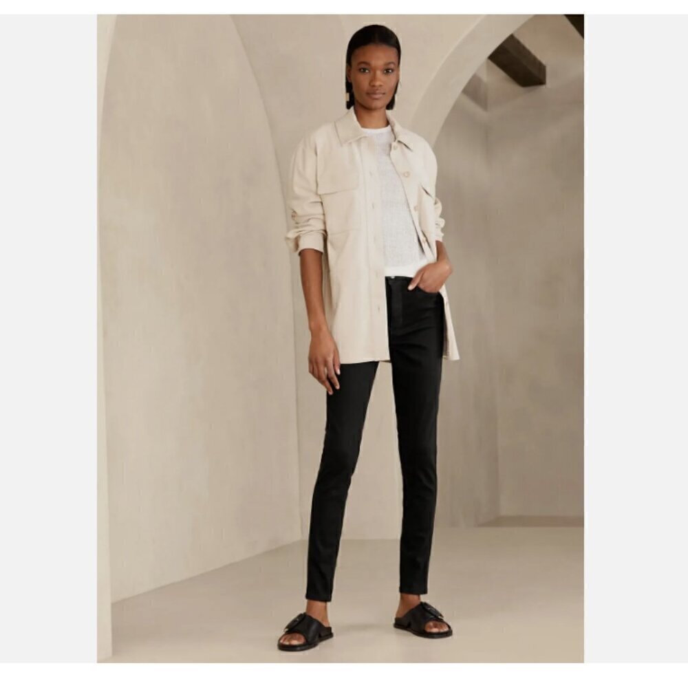 Banana Republic Mid-Rise Zero Gravity Stay Color Skinny Jeans 29/8 LONG RT$109